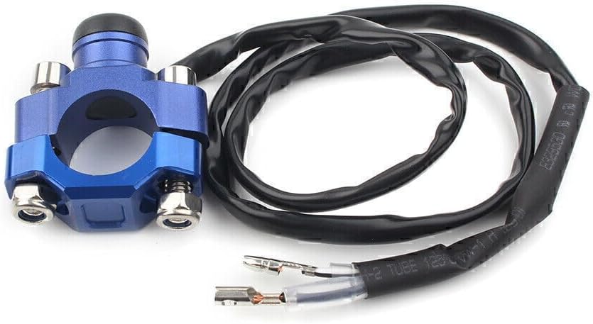 ya 6 8.14 7/8 CNC Motorcycle Engine Stop Start Kill Switch Button Kit for Yamaha YZF-R1
