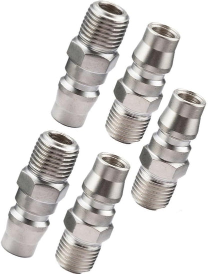 ya 14 9.20 baidi 5PCS For NITTO Male-Coupling Air Fitting With 1/4inch Male-Thread (20PM)-2