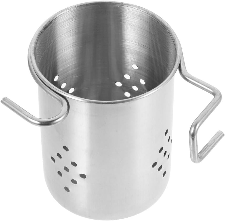 ya 26 10.21 baidi Wall-mounted Chopstick Holder Chopsticks Drain Rack Utensil Organizer-2