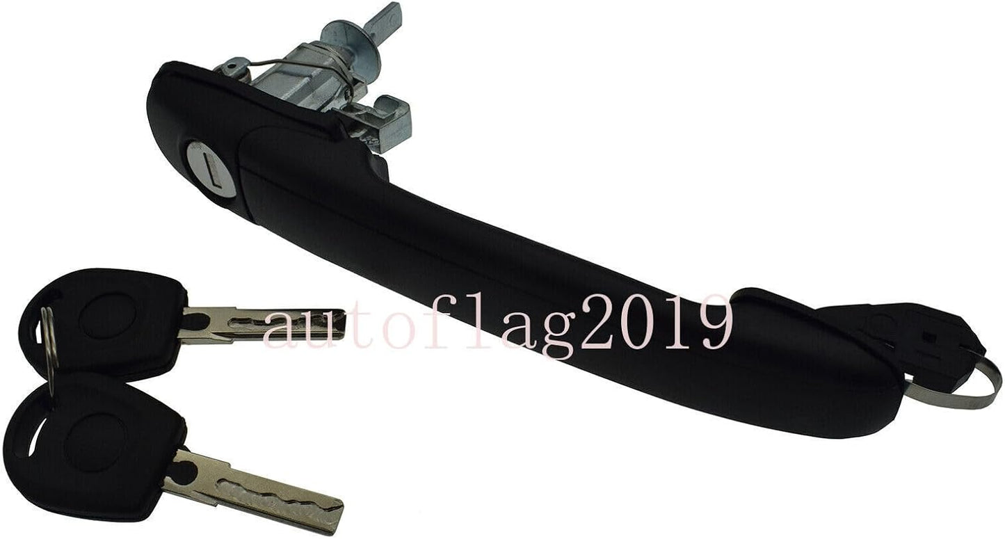 ya 2 8.15 Applicable to for Ford Galaxy for VW Beetle Front Left Door Handle with Lock Barrel Key 