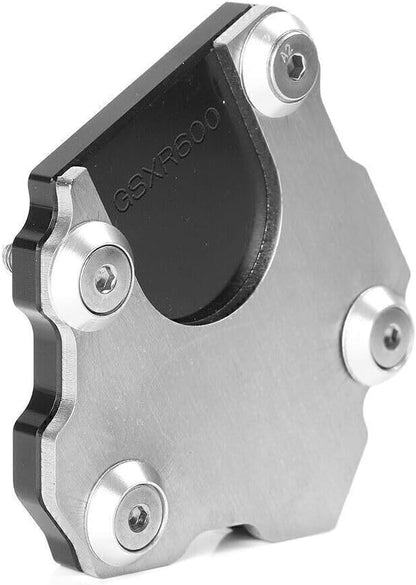 ya 5 8.24 baidi for Motorcycle CNC Motorcycle Side Stand Kickstand Plate Pad Universal