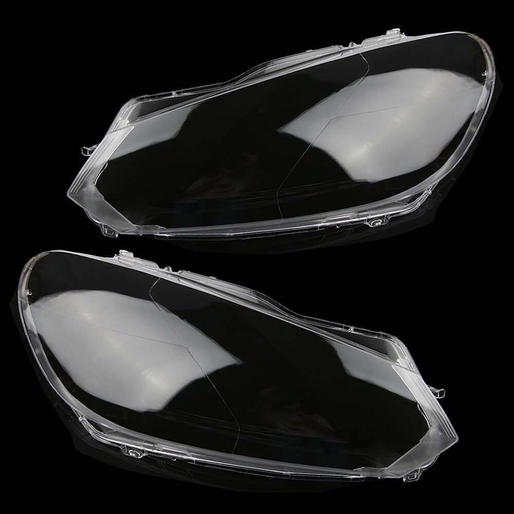 ya 4 8.10 Headlight Lens Cover Clear for VW for Golf 6 MK6 Head Lamp Shell Plastic Left&Right