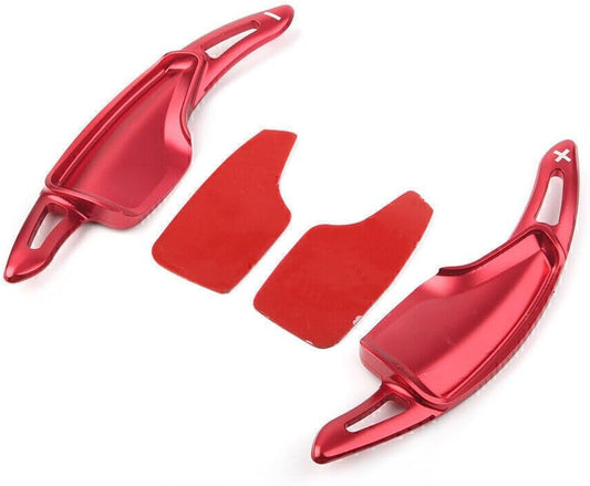 ya 4 8.8.2 Steering Wheel Shift Paddle Shifter Extension for Chevrolet Camaro 2016-2018 Red