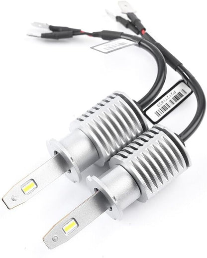 ya 7 8.24 baidi LED H3 White Fog Light Daytime Running Light Bulbs for Toyota for 4Runner Supra MR2
