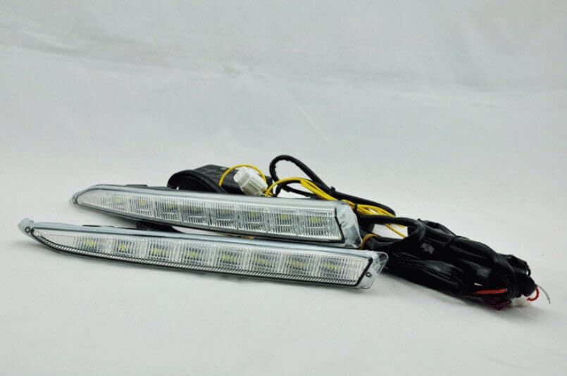 ya 4 8.24 baidi for Ford Escape Kuga 2013-2016 LED Lights Daytime Running Lights Turn Signal Width Lights 
