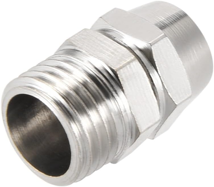 ya 14 9.20 baidi Re ble Fitting, Quick Coupler 1/4 G Male x 9/32 Hose ID Air Hose Plug 6pcs-1