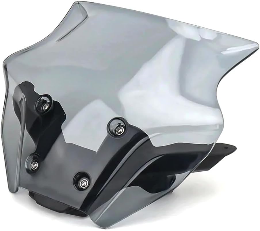 ya 2 8.15 Grey Wind Deflector Windshield Bracket Windscreen for Yamaha MT-09 MT09 2024