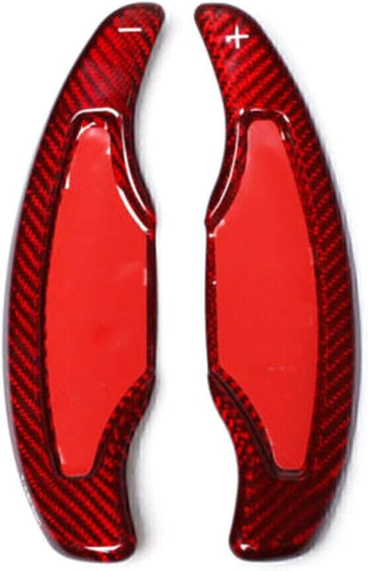 ya 5 8.24 baidi Carbon Steering Wheel Shift Paddle Extension Red for Cadillac ATS ATS-L 2014-17