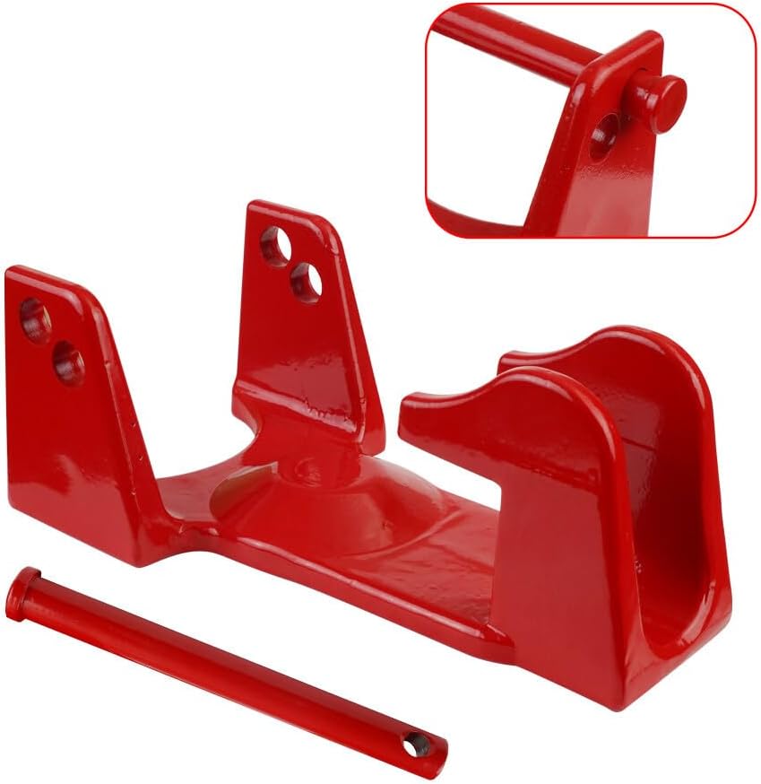 ya 4 8.8.2 TL-50 Gooseneck Hitch Lock W/Key Padlock for RVs Livestock Hauler Trailer Red