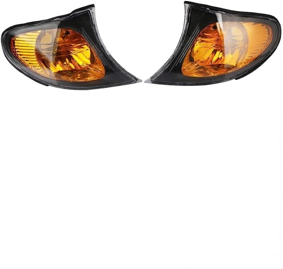 ya 28 10.13 zhengce Corner lights For 02-05 E46 3-SERIES 4D Sedan Turn Signal Lamps Yellow Len