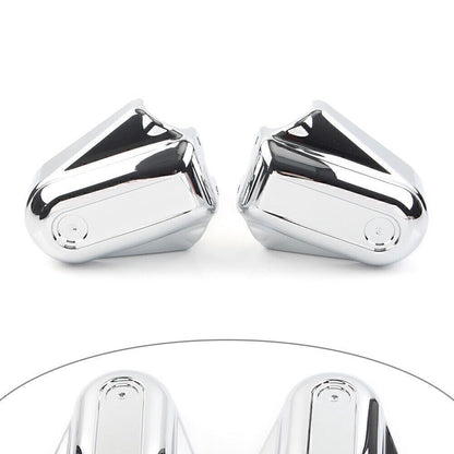 ya 6 8.14 Motorcycle Rear Swingarm Axel Phantom Cap Fit Harley Softail 2008-2017 Chrome