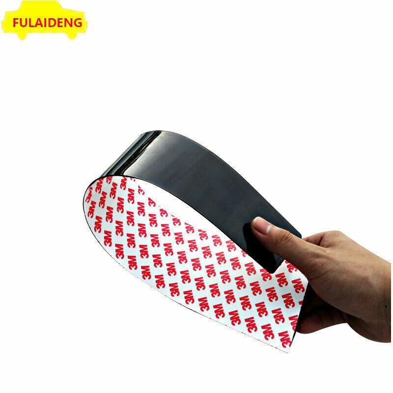 ya 6 8.24 baidi PC Black Window Pillar Posts Panel Trim Moulding Cover for Toyota RAV4 2014-2018