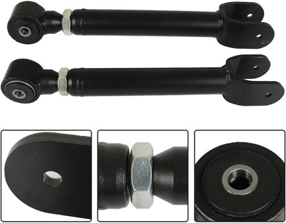 ya 9 10.24 New Front Upper Heavy Duty Adjustable Control Arms for 1986-2001 for Jeep Cherokee- A