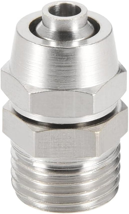 ya 14 9.20 baidi Re ble Fitting, Quick Coupler 1/4 G Male x 9/32 Hose ID Air Hose Plug 4pcs-1