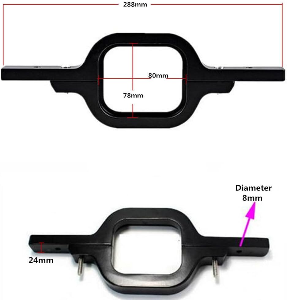 ya 4 8.8 Tow Hitch Mounting Bracket Off-Road Dual LED Car SUV Trailer Reverse Lamp Holder
