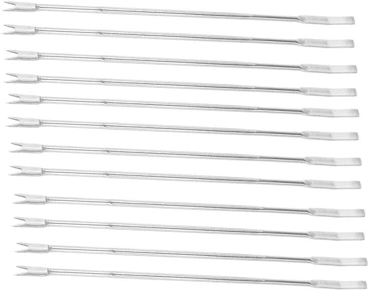 ya 14 9.20 baidi 12 PCS Multi-function Needle Travel Oyster Pick Seafood Handling Tool Crab Fork-1