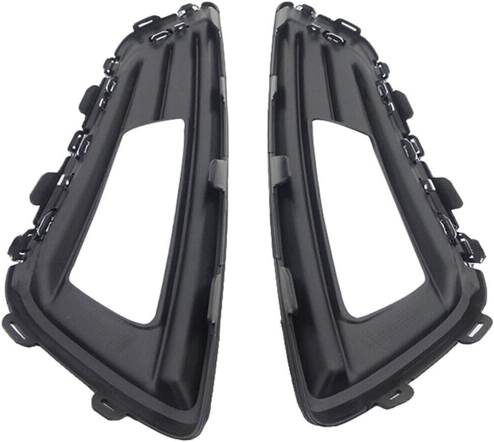 ya 7 8.24 baidi Pair Front Fog Lamp Light Cover Bezel Chrome Trim Fit for Ford Focus 2015 2016