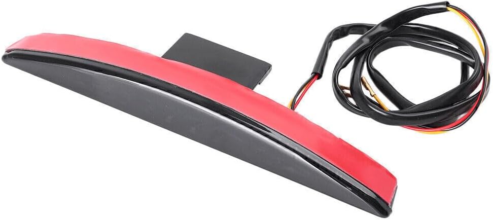 ya 10 9.16 zhengce LED Rear Fender Tip Brake Tail Light Fit Harley C2010 Dyna Fat Bob FXDF 200