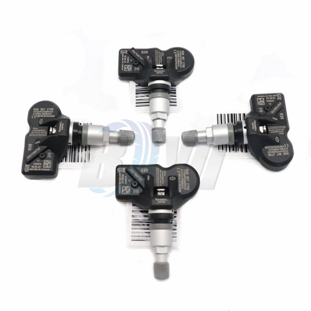 ya 2 8.15 5q0907275b 4X TPMS tire Pressure Monitoring Sensor Suitable for Porsche for Audi for McLaren