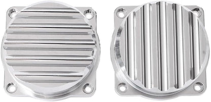 ya 2 8.15 2x Silver Carburetor Cover Ripple Sliver Fit Sc for Ram bler/Thruxt 900 08-15