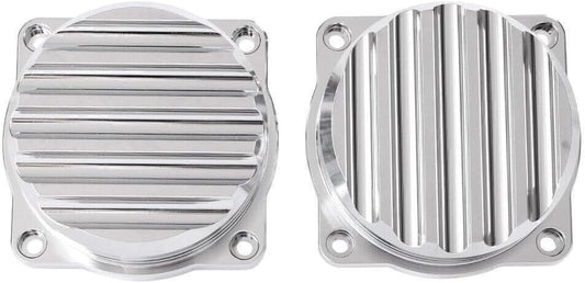 ya 2 8.15 2x Silver Carburetor Cover Ripple Sliver Fit Sc for Ram bler/Thruxt 900 08-15