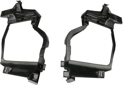 ya 9 10.24 1 Pair Headlight Mount Bracket Left & Right for BMW E60 E61 525i 525i 525xi 528i