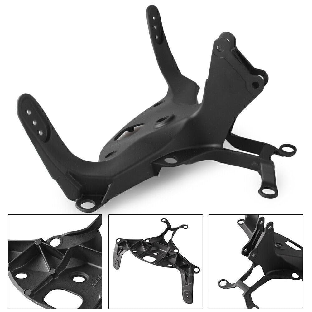 ya 9 10.24 Black Front Upper Stay Fairing Bracket Fit for Yamaha YZF R1 2004 2005 2006
