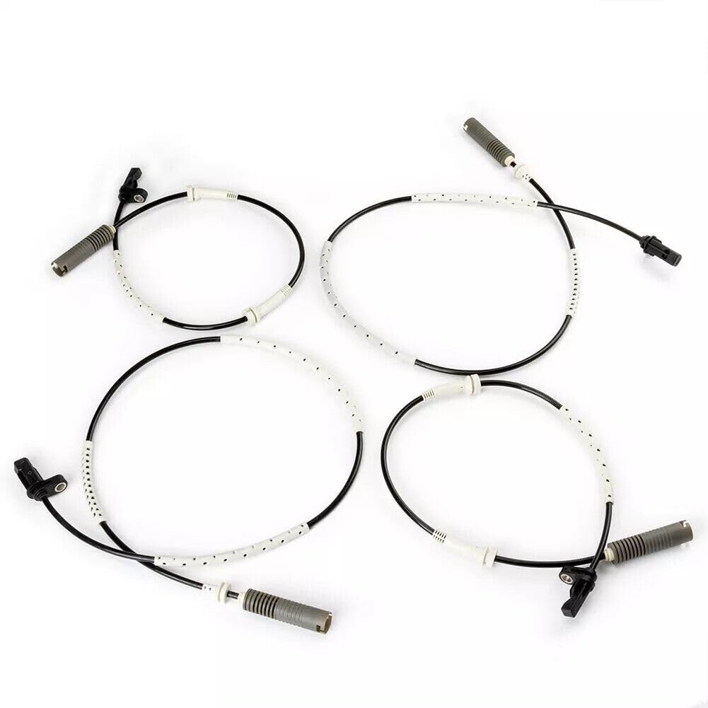 ya 9 10.24 4-Pack Front and Rear ABS Wheel Speed sensors Left and Right for BMW E82 128i E90 328i-