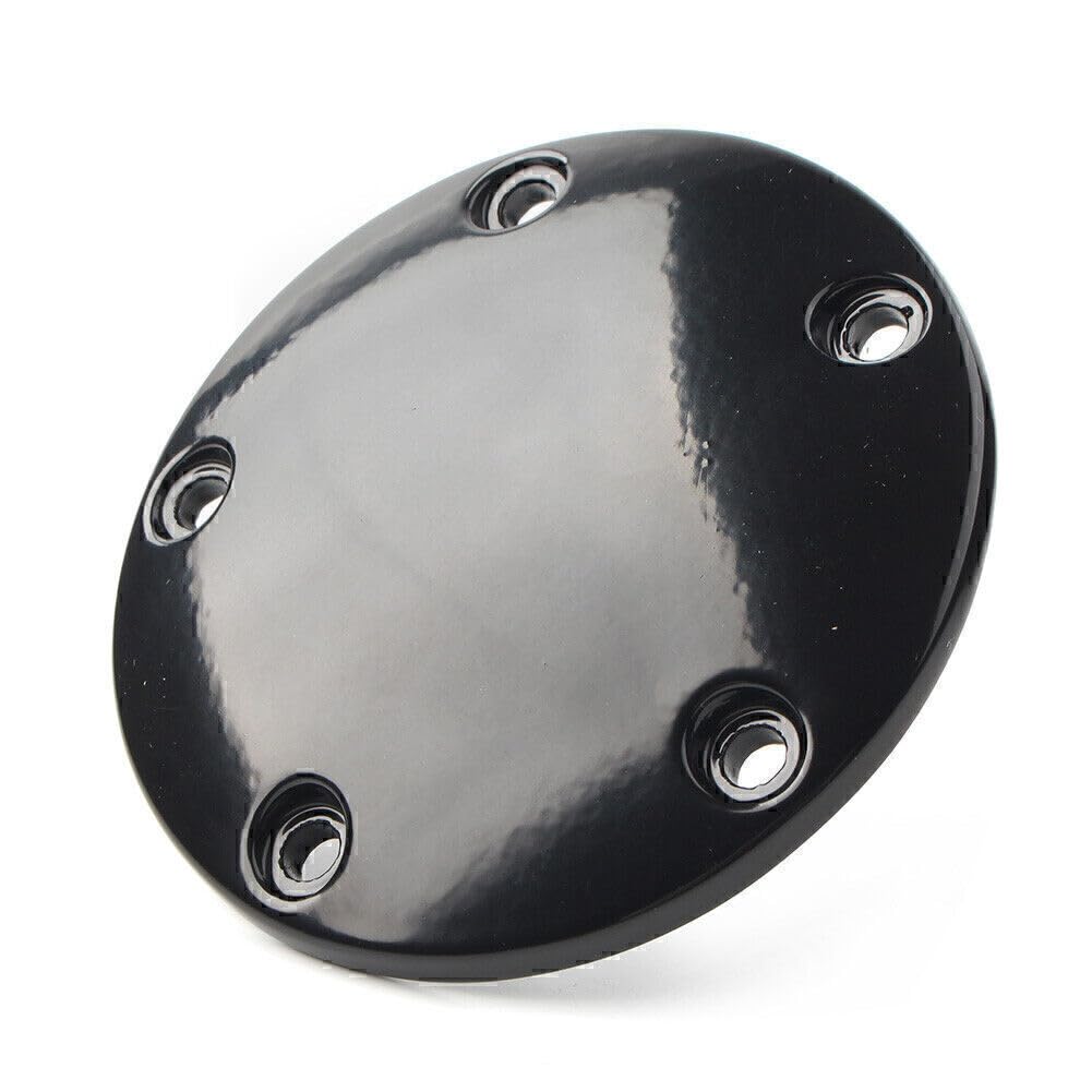 ya 6 8.14 Timer Points Covers for Harley Davidson Twin Cam Softail Dyna 7805-0080 Black