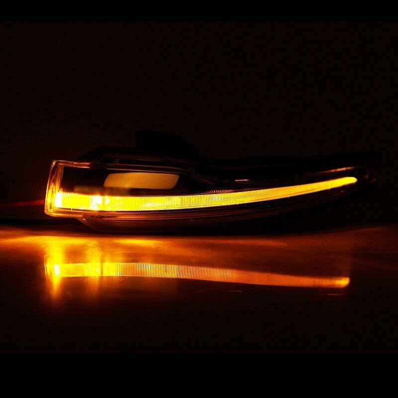 ya 2 8.15 A pair of rear mirror turn signal indicators suitable for Mercedes-Benz W205 W213 W222