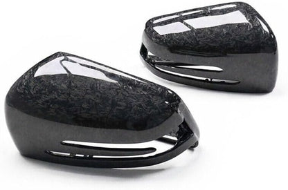 ya 11 9.14 baidiStain Carbon for Mercedes-Benz W212 W204 W221 W176 Car Side Mirror Cap Cover