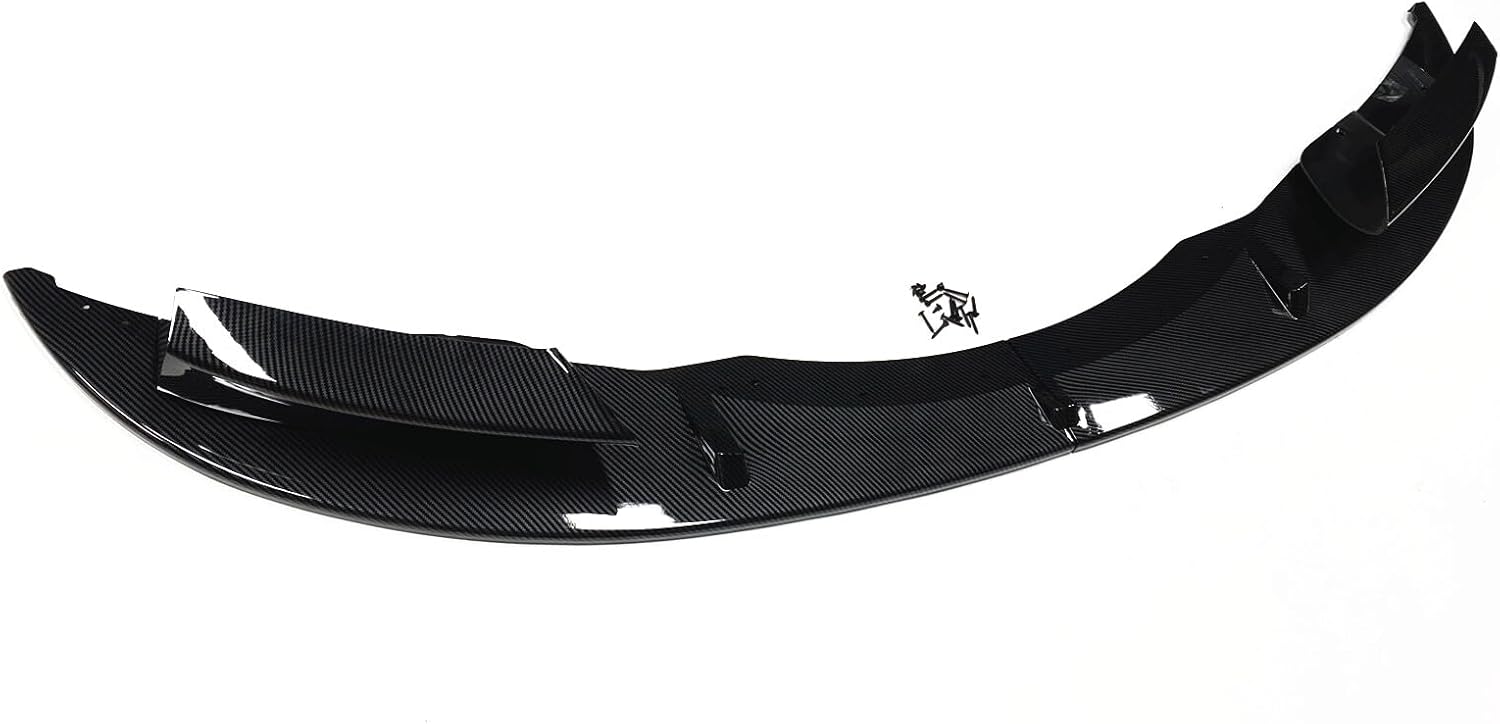 ya 2 8.15 Carbon Fiber Look Front Bumper Boiler Wing Lip for BMW E92 M3 2007-2013
