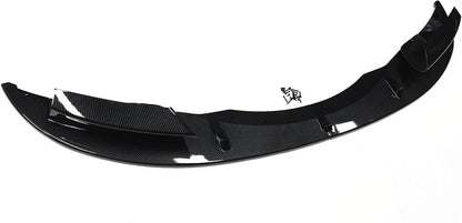 ya 2 8.15 Carbon Fiber Look Front Bumper Boiler Wing Lip for BMW E92 M3 2007-2013