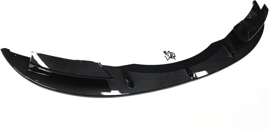 ya 2 8.15 Carbon Fiber Look Front Bumper Boiler Wing Lip for BMW E92 M3 2007-2013