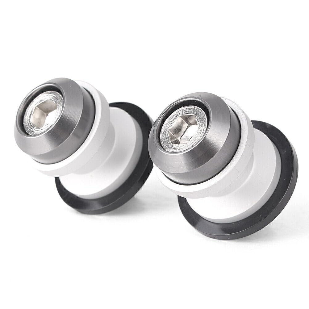 ya 9 10.24 Gray 10mm CNC Motorcycle Swingarm Sliders Spools for Kawasaki Z750 Z750 Z10