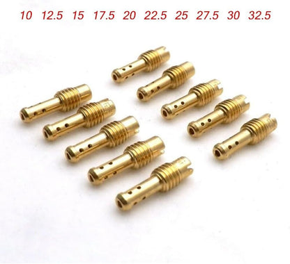 ya 2 8.15 10pcs For Pilot Jet 8 Bleed Holes For MIKUNI VM/TM/for TMX Carburetor 10-32.5