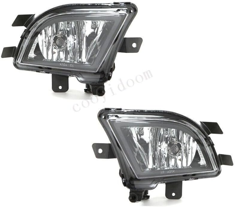 ya 2 8.15 Transparent lens fog light kit+baffle switch bulb suitable for VW Jetta MK6 Sedan 2015-2017