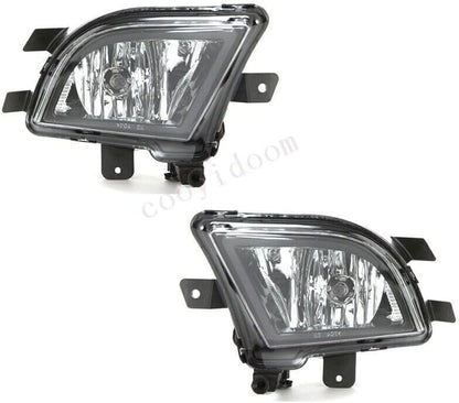 ya 2 8.15 Transparent lens fog light kit+baffle switch bulb suitable for VW Jetta MK6 Sedan 2015-2017