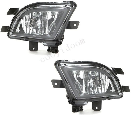 ya 2 8.15 Transparent lens fog light kit+baffle switch bulb suitable for VW Jetta MK6 Sedan 2015-2017
