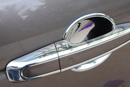 ya 5 8.10 for Range Rover Sport 2014-22 ABS Chrome Outside Door Handle F for Rame Cover Trim 8X