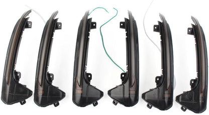 ya 4 8.10 Sequential LED Side Mirror Turn Signal Light for Audi A6 C7 C7.5 RS6 S6 4G 12-18