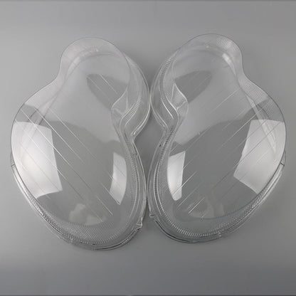 ya 9 10.24 Left & Right Headlight Lens Shell Lamp Cover Lampshade For W203 C-Class 01-07