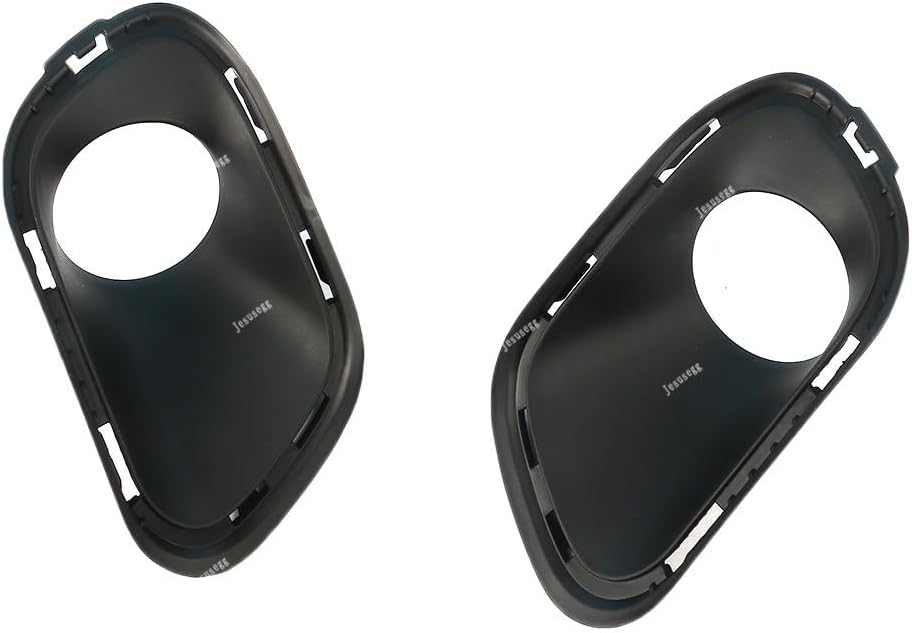 ya 9 10.24 2Pcs Front Bumper Fog Light Lamp Bezel Hole Cover for Cherokee 2014-2015