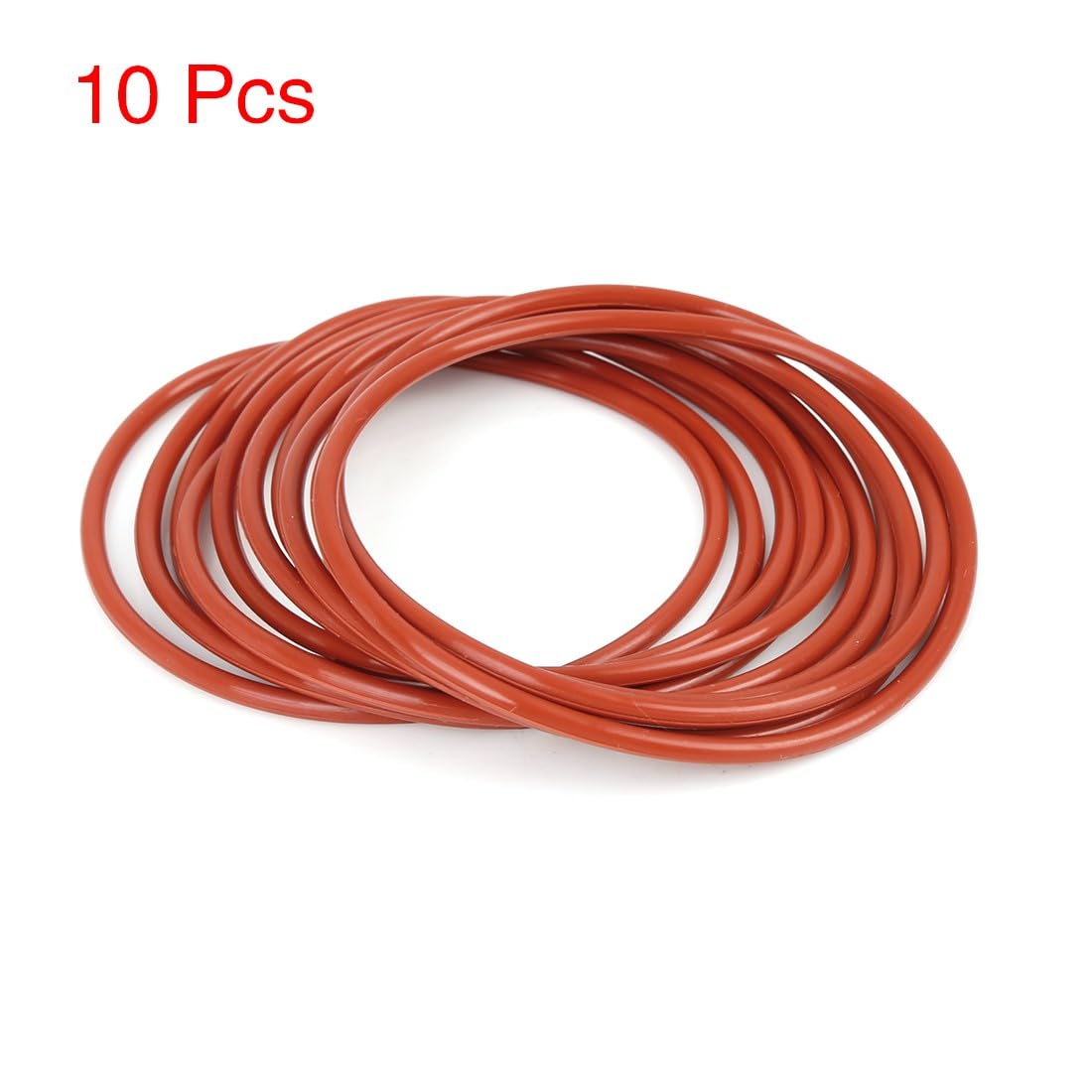 ya 13 9.15 baidi 10pcs Red Universal Silicone O-Ring Sealing Gasket Washer for Car 90mm x 3.5mm