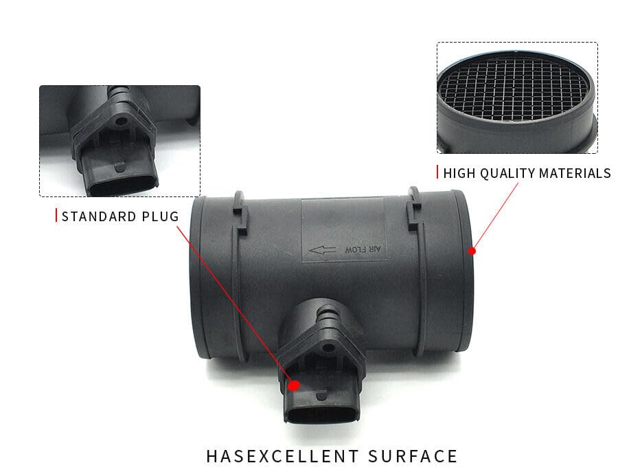 ya 5 8.10 Mass Air Flow Sensor Meter for Isuzu D-MAX Rodeo 2.5DIDT 3.0DIDT 4JH1 0281002537