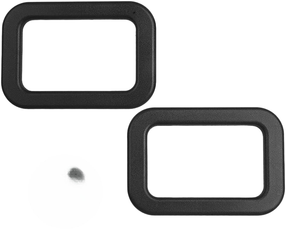 ya 9 10.24 2X Interior Door Handle Cover Trim Bezel for E30,E28,E24,E23 51211876043