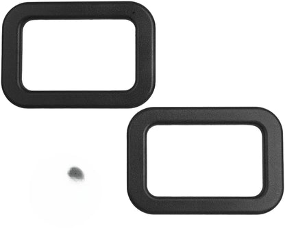 ya 9 10.24 2X Interior Door Handle Cover Trim Bezel for E30,E28,E24,E23 51211876043