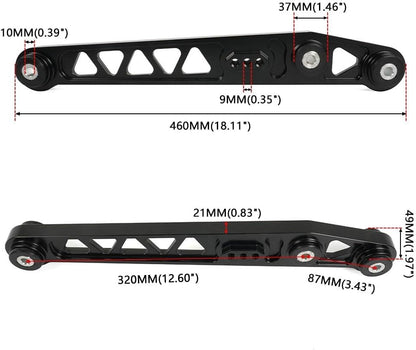 ya 13 9.15 baidi Aluminum Billet Rear Lower Control Arm for Honda for Civic 1996-2000 EK Series