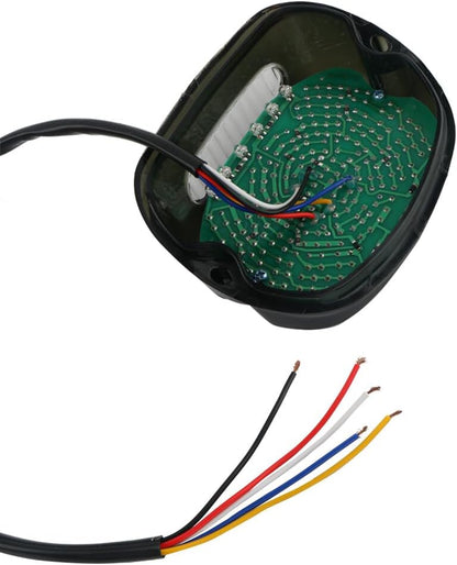 ya 4 8.14 Motorcycle LED Turn Signal Brake Light for Harley Electra Glide Dynas