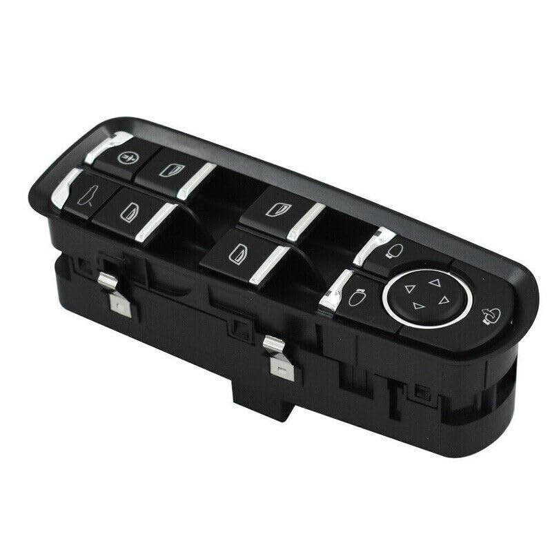 ya 6 8.24 baidi Front Window Control Switch Button Fits 11-19 for Porsche Cayenne 11-16 for Panamera 